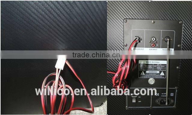 2016 newest professional 2.0 dj speakers With USB SD FM /EQ function optional