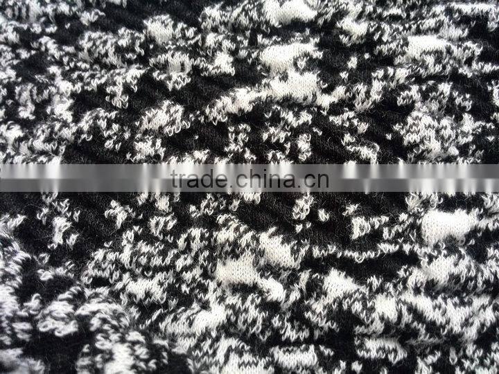 cotton texture knit fabric