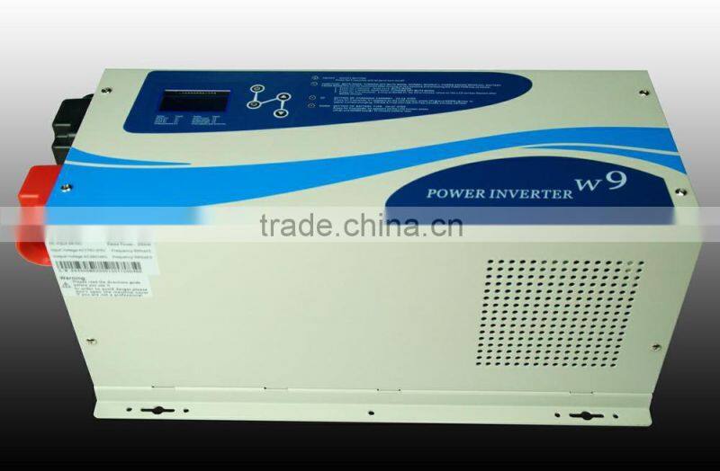 Home appliance 3000w solar inverter 3000w inverter ups pure sine wave in built battery charger power 110v 220v 50/60 hz