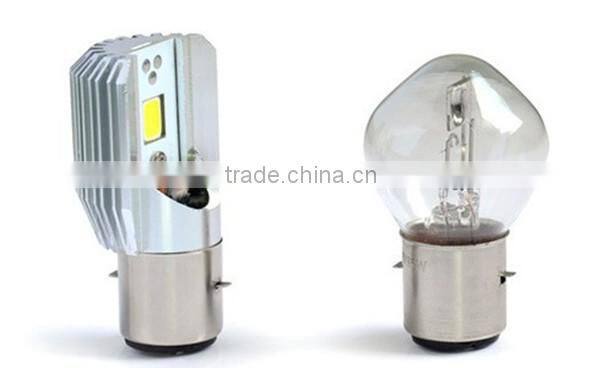 Motorcycle Led Headlight H4 BA20D Led Headlight Bulbs 12v 12w