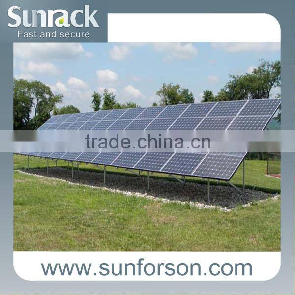 solar ground mount 100 KW solar mounting structure