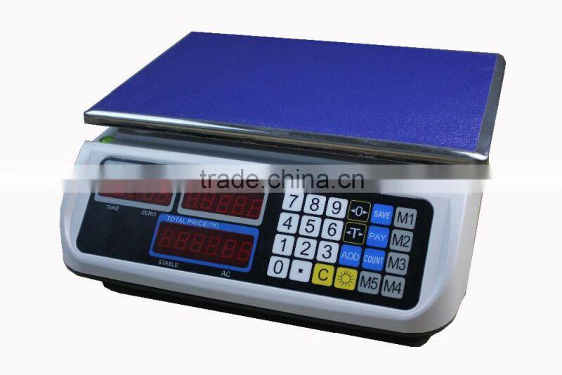 OIML 30kg electronic price computing scale