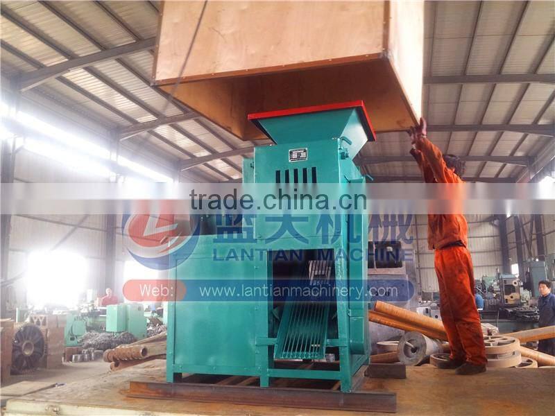 New design long burning time coal briquette production line