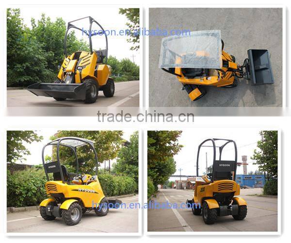 China electric articulated mini wheel loader for sale