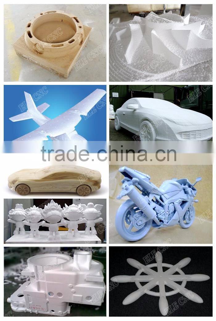 3050 EPS large wood cutting machine , styrofoam 5 axis , cnc foam cutting machine 3000*5000