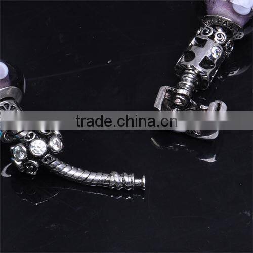 7.25 inch Hot selling 925 silver metal bracelet Snake chain bracelet