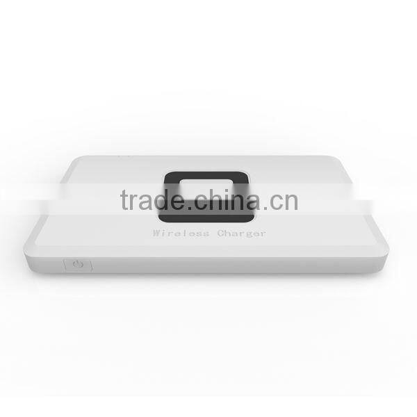 Newest Qi Wireless power bank for samsung galaxy s2,Wireless Charging Pad Receiver for Samsung S4/iPhone5/iPhone 4S/Nokia/HTC