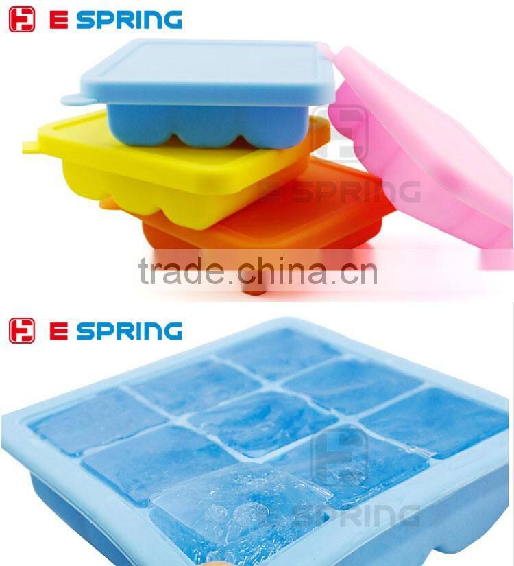 Hot New Arrival Bar Drink Whiskey Sphere Big Square Ice Brick Cube Maker Tray Mold