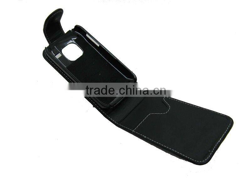 Folio style leather case for nokia E5