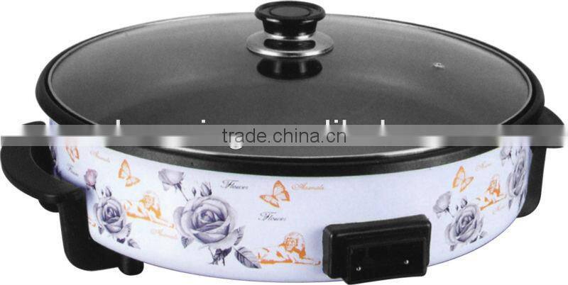 40cm sized electric round pizza pan with 1500W