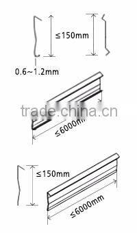Modern decoration aluminum sheet metal ceiling
