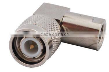 TNC male to FME male right angle connector adapter