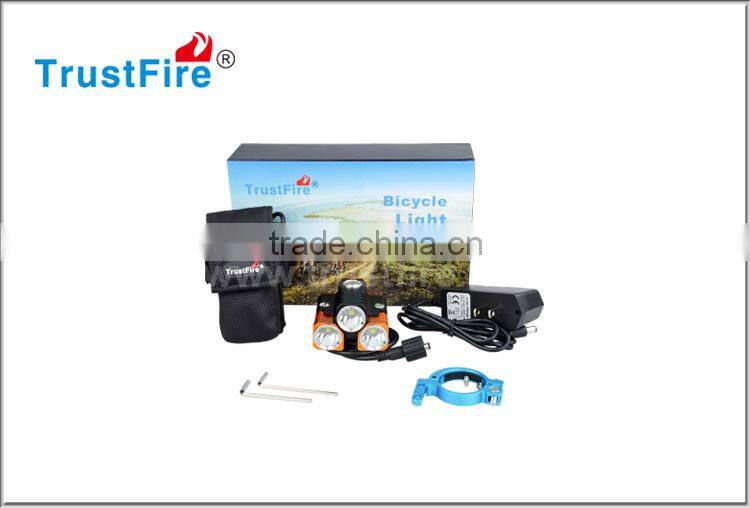 Trustfire Original D018 bicycle flashlight 1000lm with 18650 li ion battery pack