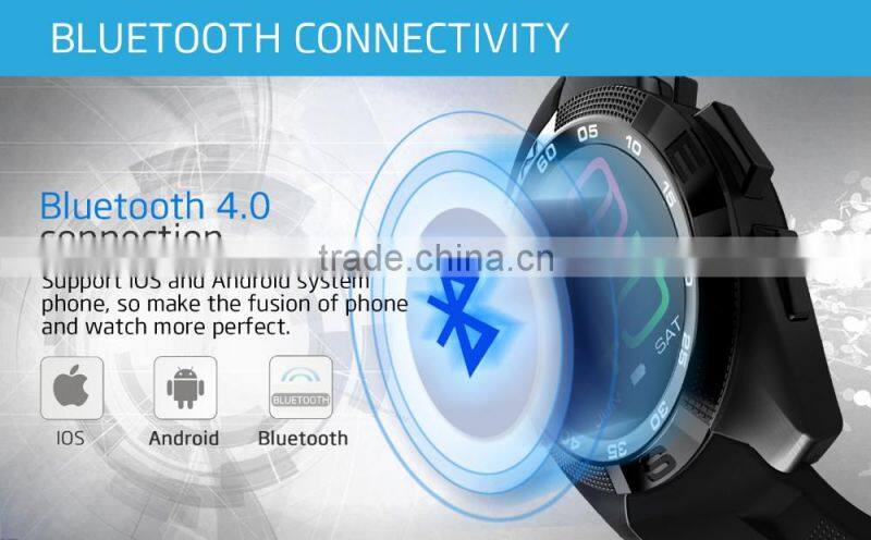 NO.1 G5 Smart Watch MTK2502 Heart Rate Monitor Fitness Tracker Call SMS Reminder Remote Camera for Android iOS