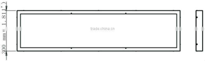 TUV,SAA LED Office panel light 300x1200, 50W back-lit LED panel, 95-100lm/W