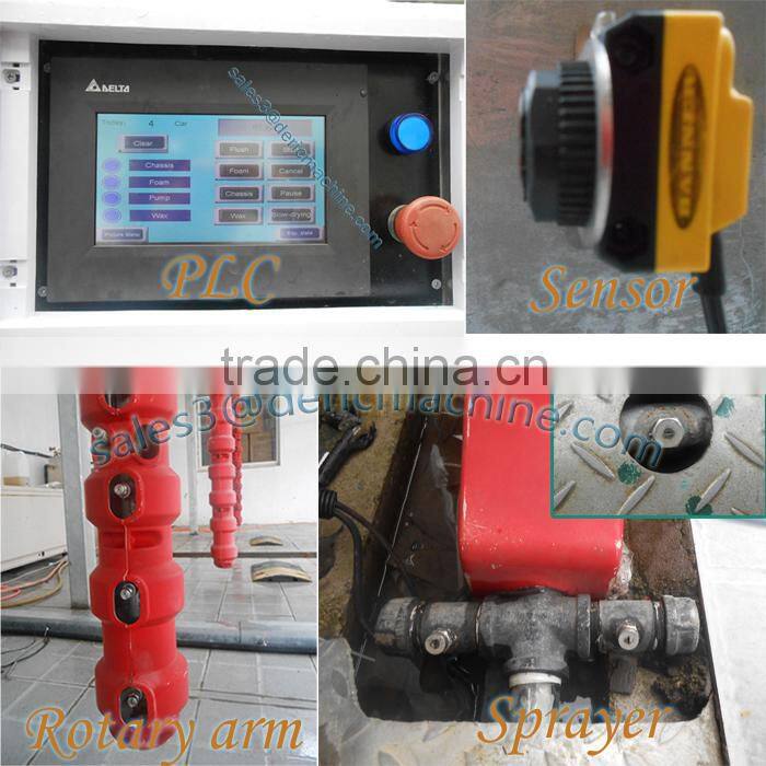 Water Saving Automatic Car Wash Machine Price Low with 100 seconds/car