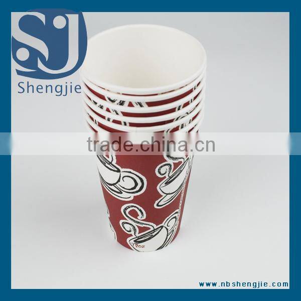 Trade Assurance Disposable Paper Cup Fans/Printed Paper Cup Wall