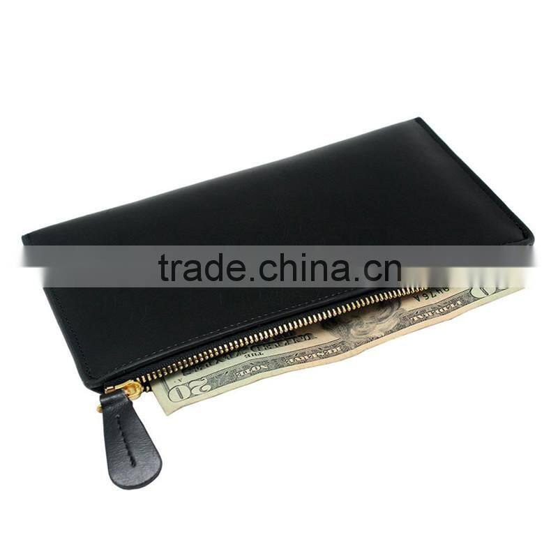 BOSHIHO Super slim authentic leather phone card holder case for iphone pouch