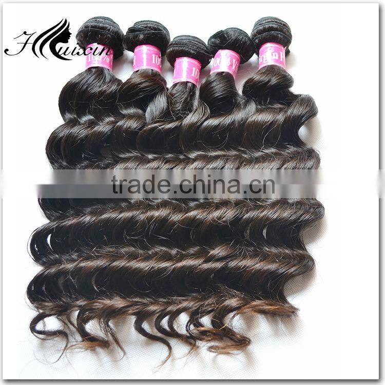 Russian Natural Wave Unprocessed Hair Weft 100% Human Virgin Hair Extensions Natural Wave