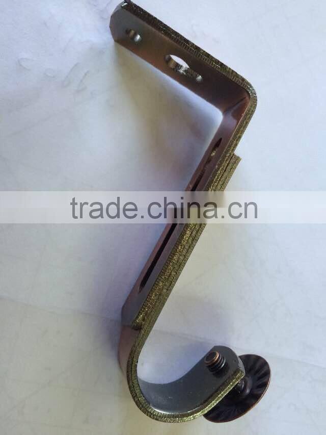 Industrial Adjustable Metal Curtain Ceiling Bracket