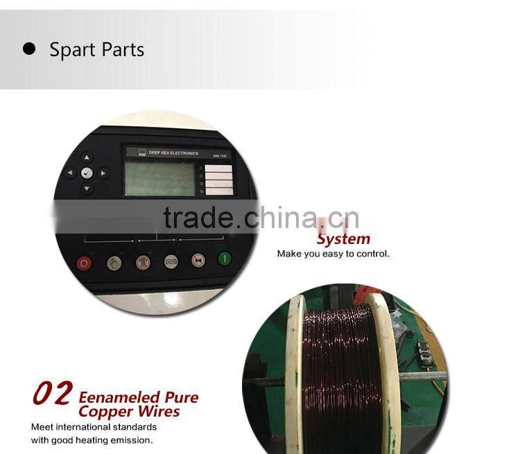 Low rpm generator cheap brushless electric diesel generator by Shangchai engine