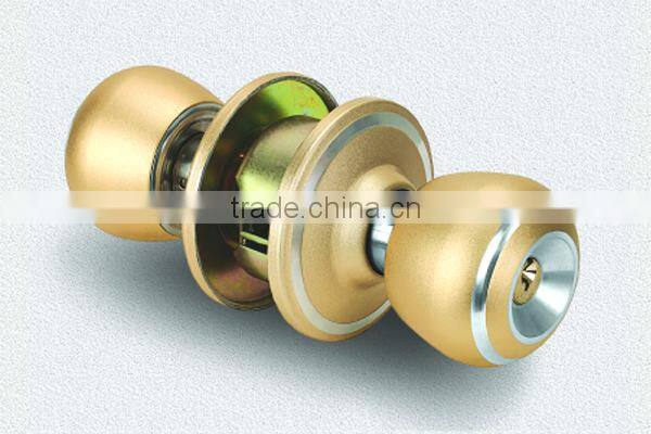 High Quality Aluminium alloy Blue Cylindrical Colourful Knob Lock 2288-PU