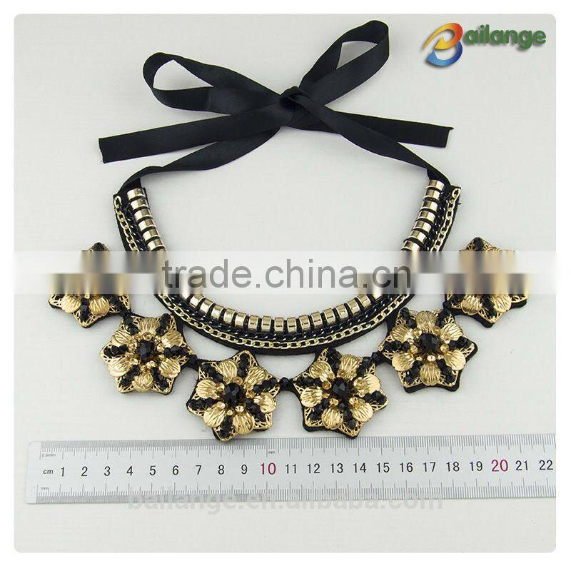 wholesale fashion handmade crystal design women collar design