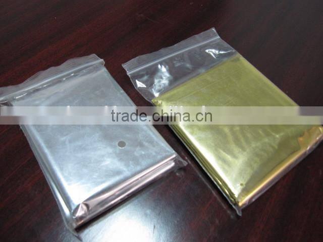 first aid aluminum foil blanket and aluminum foil emergency blankets
