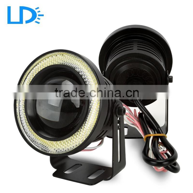 High quality 3.0 inch led spot light for motorcycle angel eyes fog lights