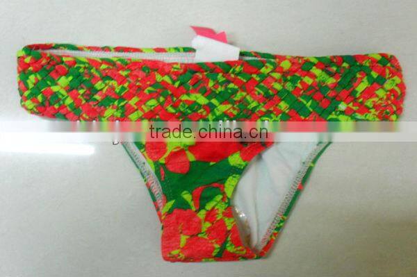 Colorful flower pattern Sexy Bikini Swimwear