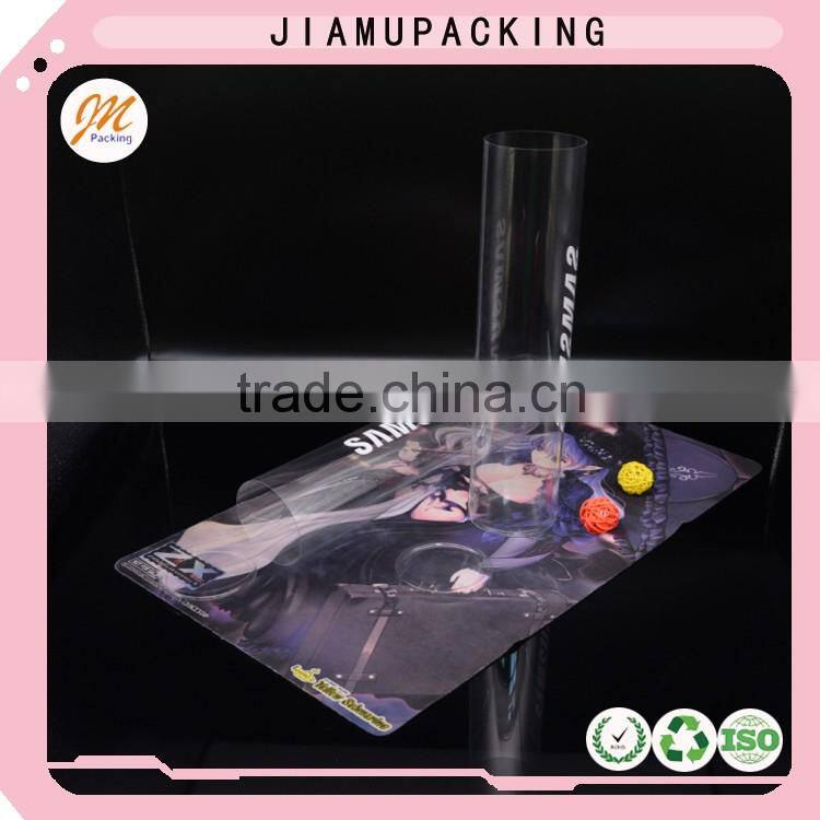 quality clear plastic tube container, printed cylinder, hot sale round box packaging