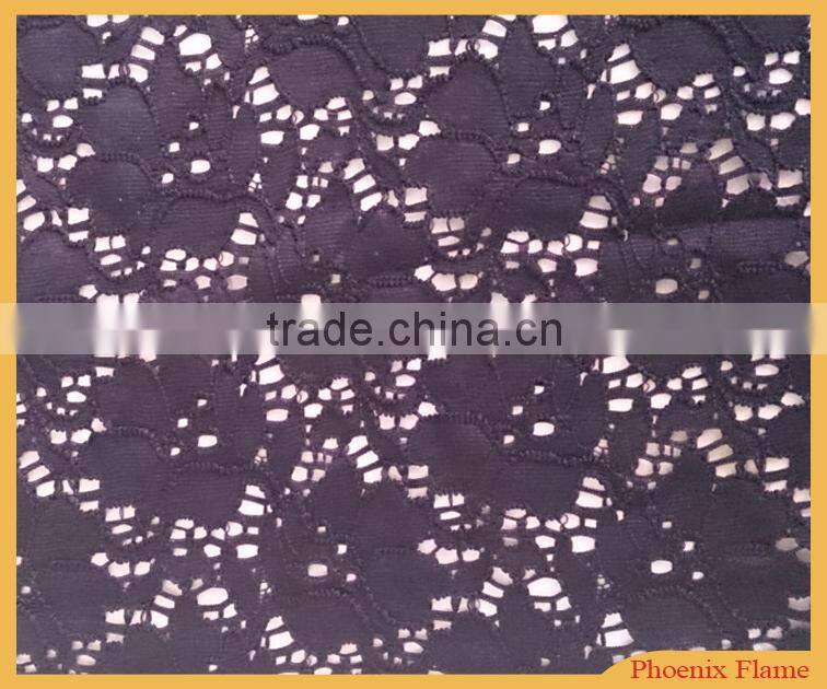 3D embroidery high class lace fabrics indian lace water soluble lace