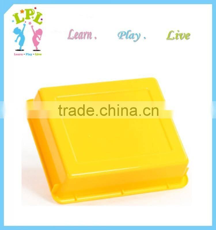 Wholesale high quality storage unit shallow toy tray pp plastic tray