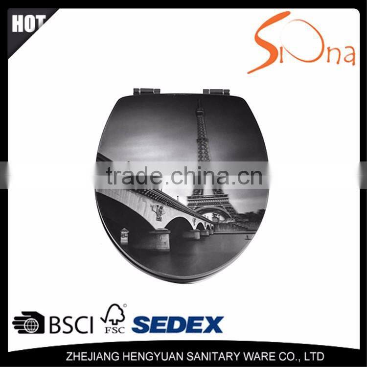2016 hot sales 3D high quality toilet seats