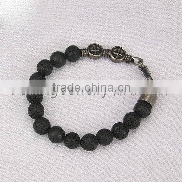 2016 Onyx Tiger Eye Bracelet charming beads Bracelets Bangles Charm Natural Stone Bracelet yoga Jewelry Men Women