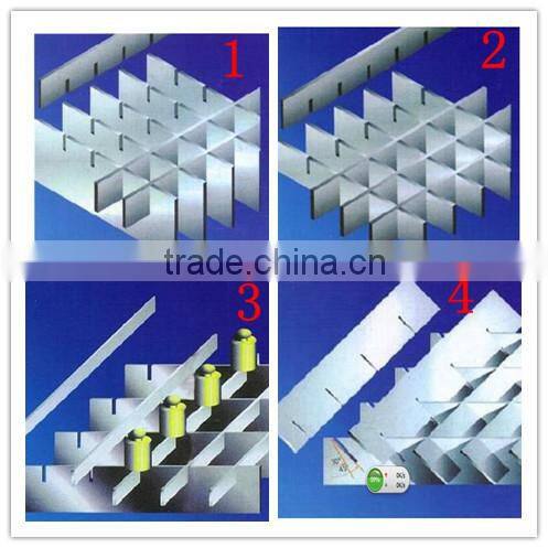 Pressure lock steel grating case board for construction material