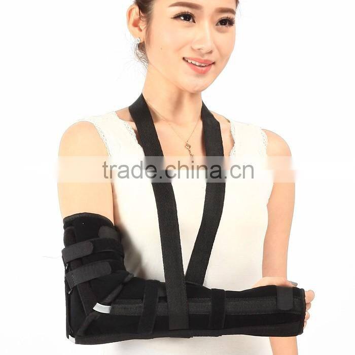 orthopedic fracture arm elbow stabilizer hinge elbow support sling neoprene elbow brace with CE FDA