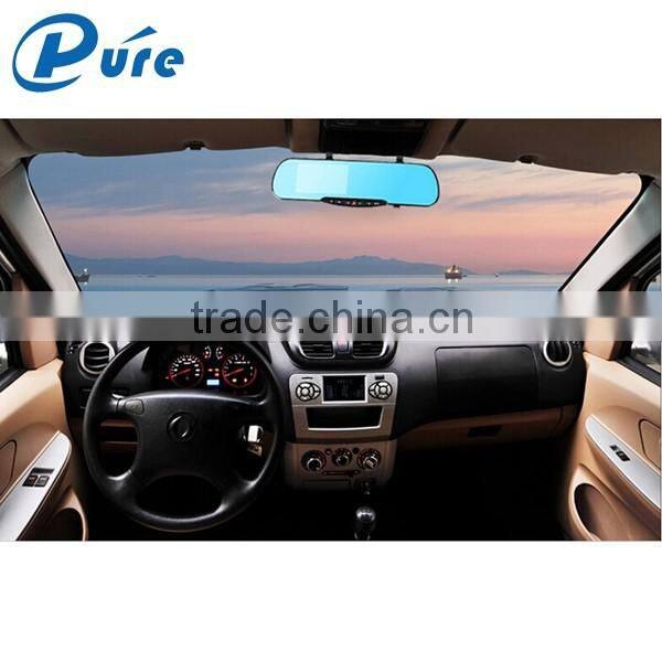 Hot Selling Black Box Car Video Recorder Rearview Car DVR 4.3 Inch Dual Lens FHD Mp4 Vehicle Recorder