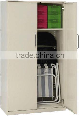 2016 Metal office/home/school double door Iron file cabinet with shelf