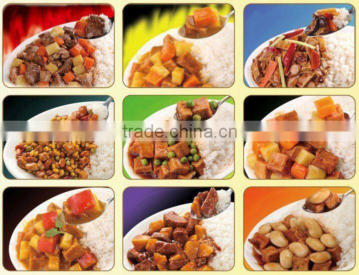 Designated Supplier of HALAL Self-heating Rice, Instant Rice of AIDC, UN