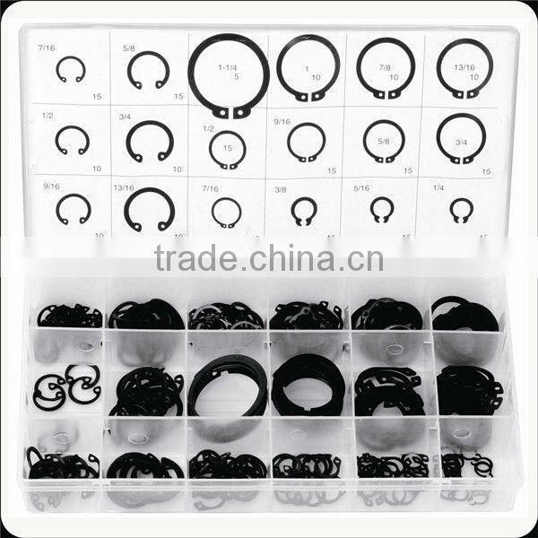 TC BV Certification 250pc Assorted Large External Snap Ring
