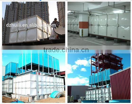 Fiberglass fish farming water tanks