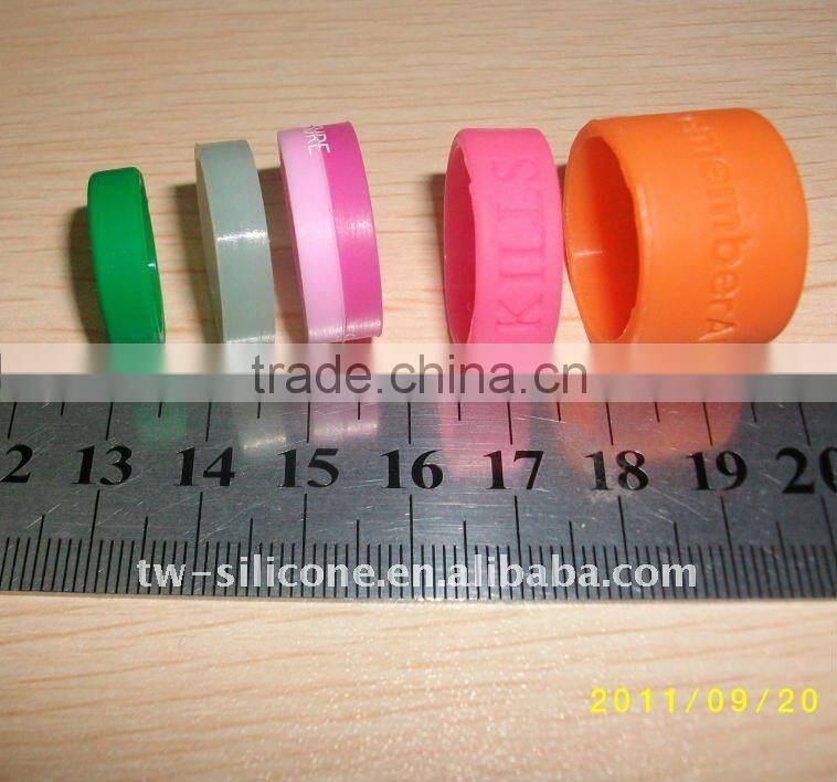 Fashion Finger Silicone ring Mens Silicone Wedding Ring