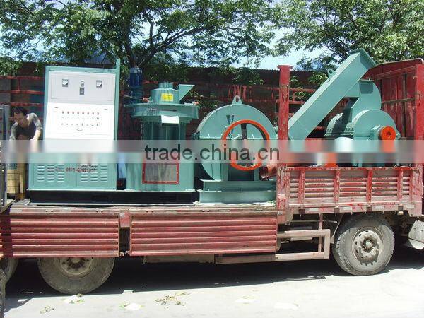 Full automatic wood crusher machine(Chipper and crusher in one body)