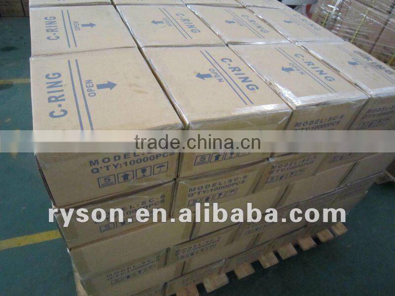 C24 galvanized C-Ring staples