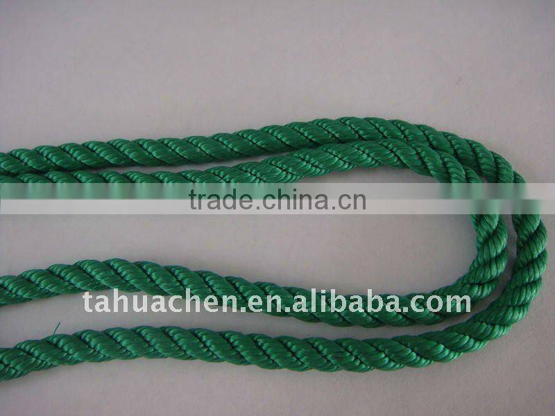 3 strands twist PP multifilament rope