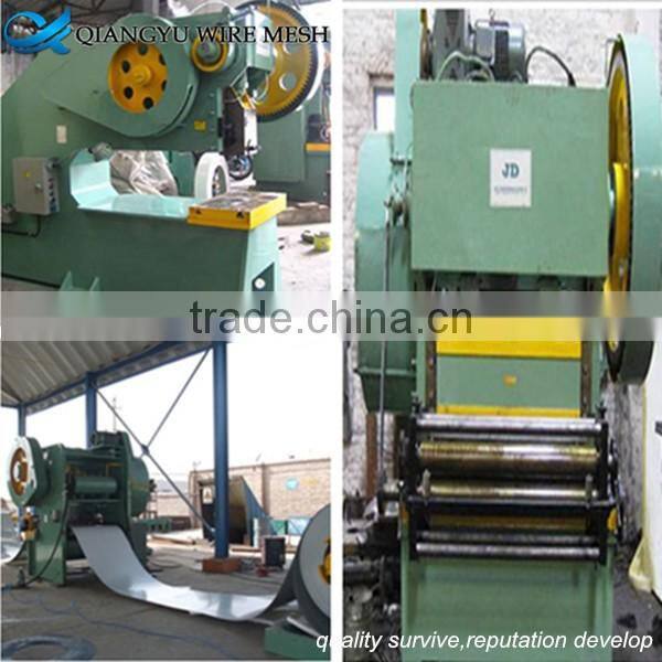 oval round1mm hole galvanized perforated metal mesh in stock