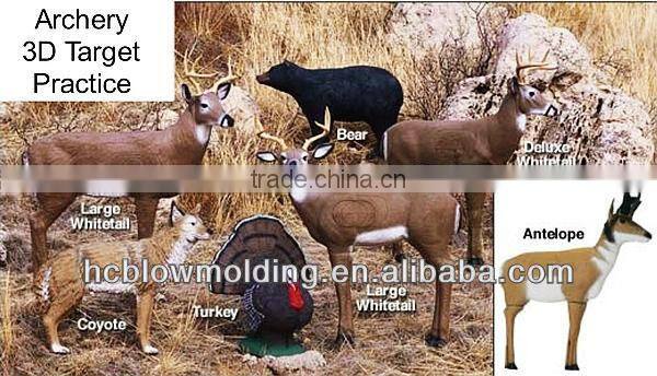 OEM Blow Molding Hunting Archery Decoys Bow Hunting Animals Simulation Animal