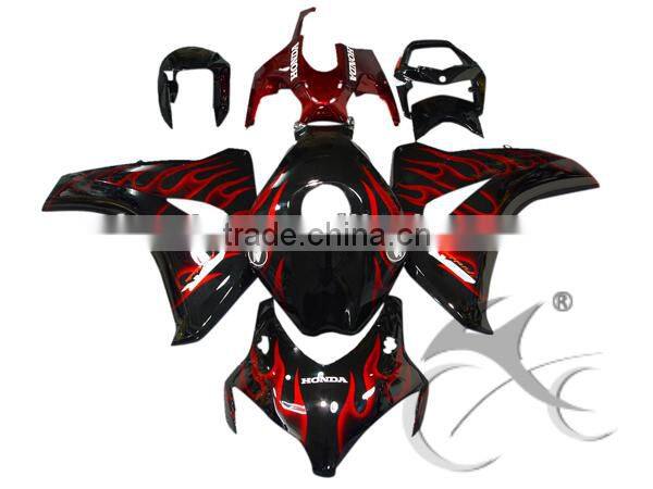 For 08-11 Honda CBR1000RR CBR 1000RR Black Injection ABS Fairing Body Work