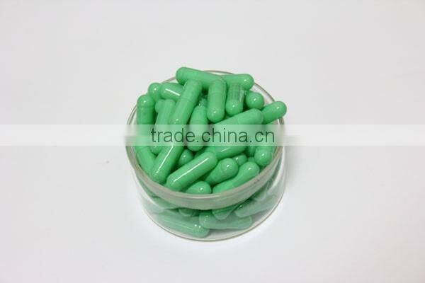 Pharmaceutical Enteric Coated Capsule Empty, Hollow Capsule with Different Colors Size 000